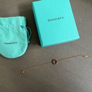 Tiffany Atlas Diamond Bracelet 18K  Rose Gold